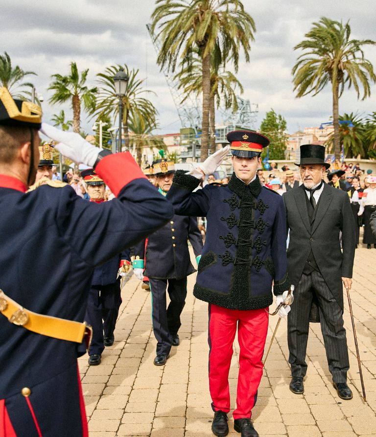Visita Rei Alfonso XIII Els Pallaresos
